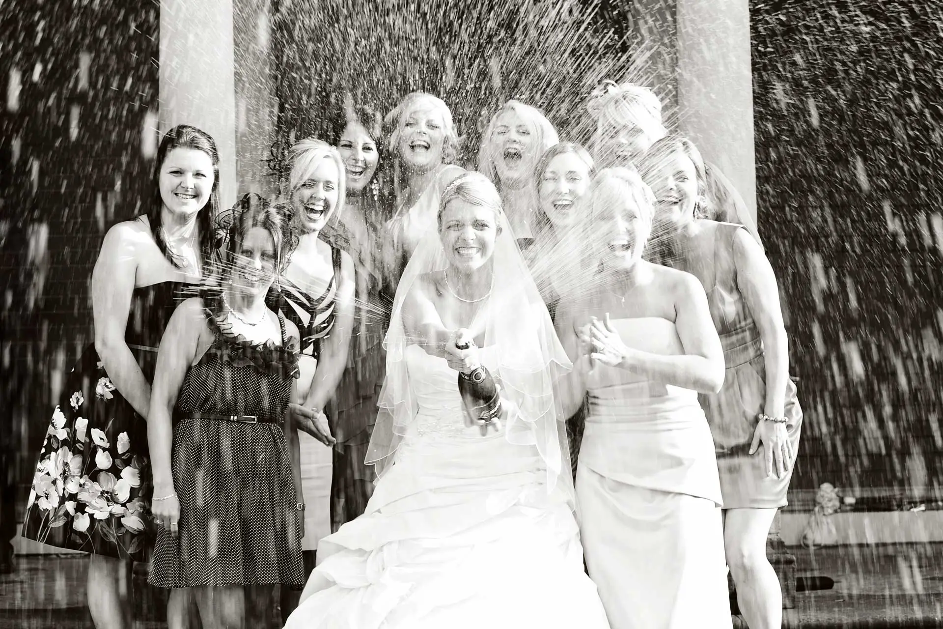 fun wedding photography