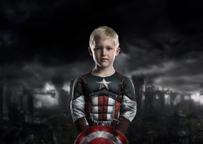Super hero photography