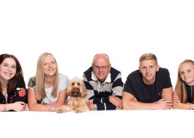 Family with pets photography