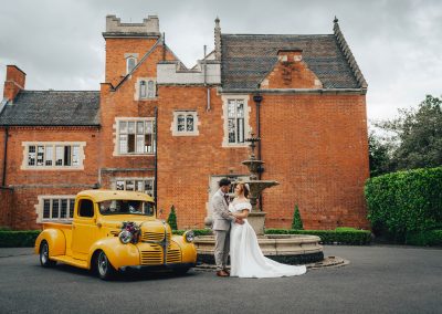 Pendrell Hall wedding venue exterior in Staffordshire