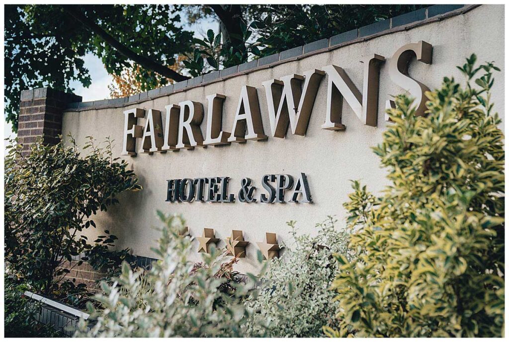 Fairlawns Hotel Wedding
