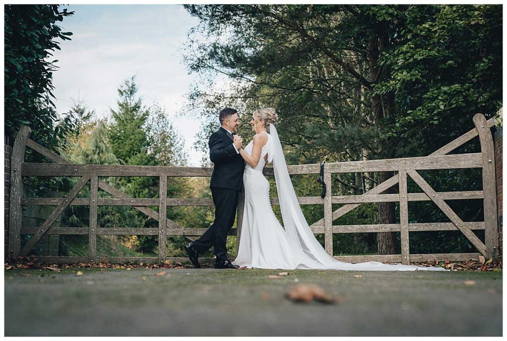 Wedding couple portraits at Fairlawns Hotel & Spa