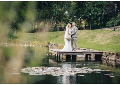 the lake at Moddershall oaks