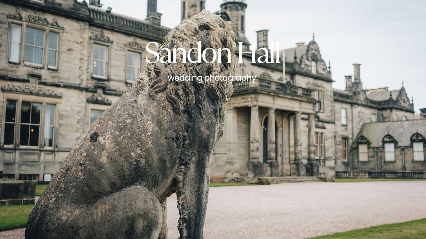 Sandon Hall Wedding venue 