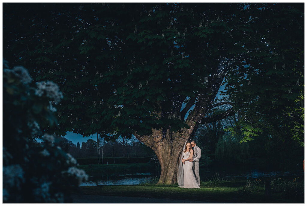 Night-time portraits at The Moat House