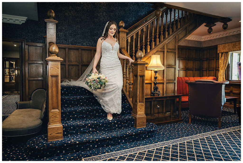 Lakeside wedding photography at The Moat House