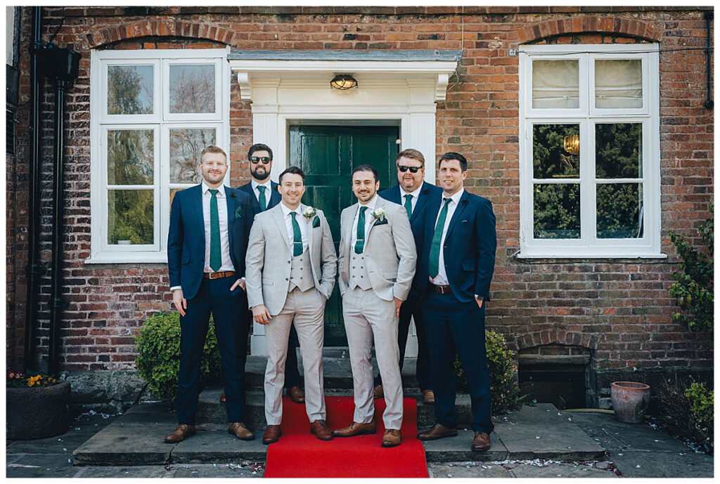Lakeside wedding photography at The Moat House