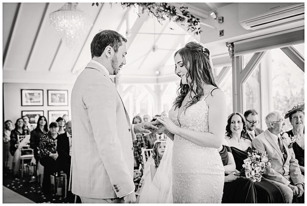 Bride and groom portraits at The Moat House