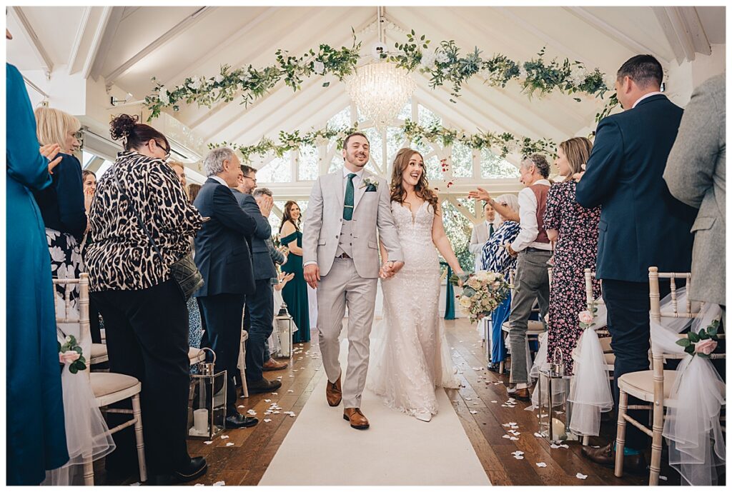 Natural wedding photography at The Moat House