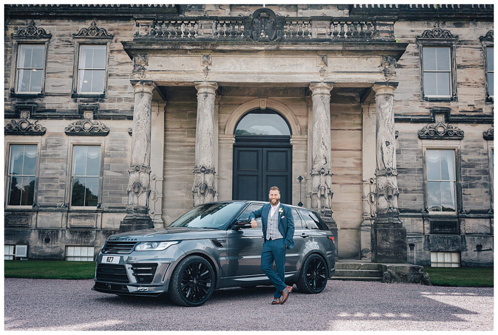 Relaxed documentary wedding photography at Sandon Hall