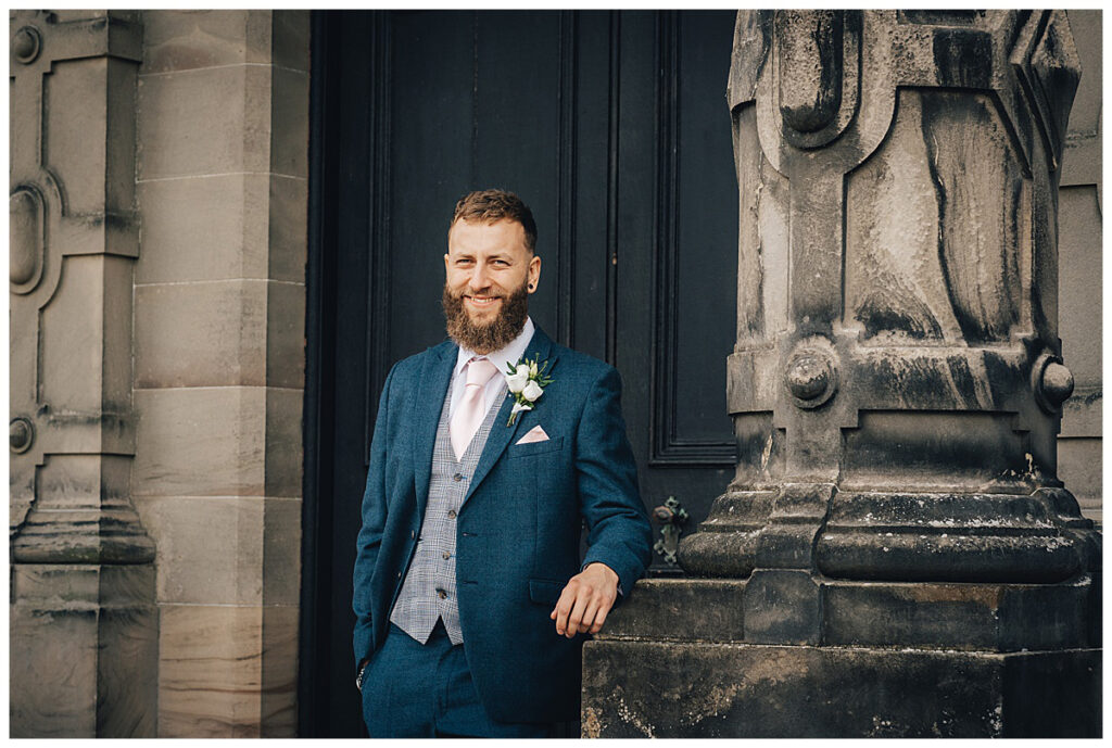 Exterior of Sandon Hall wedding venue